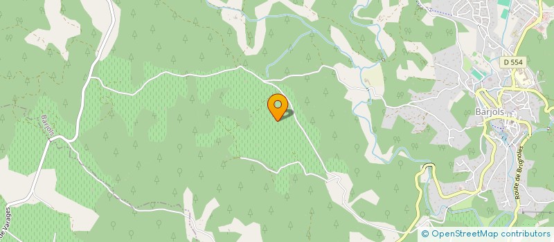 localisation de l'entreprise MADAME ANNE CHAUVIN  BARJOLS