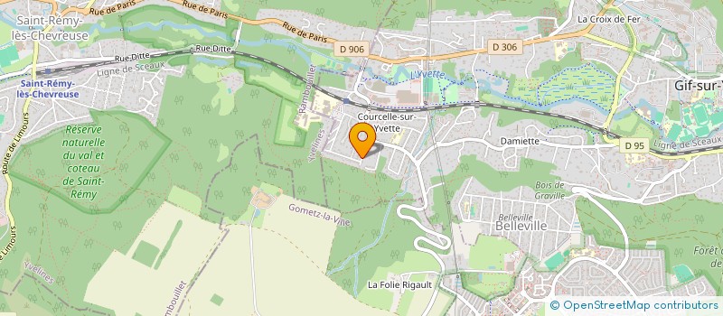 localisation de l'entreprise MADAME ANNE CHENE  GIF-SUR-YVETTE