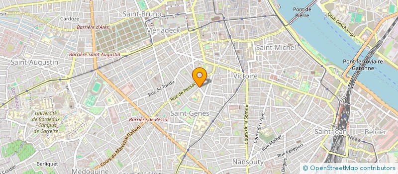 localisation de l'entreprise MADAME ANNE CHENU  BORDEAUX