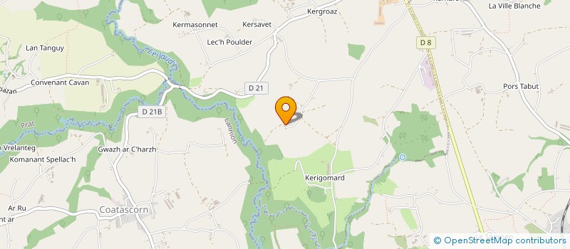 localisation de l'entreprise MADAME ANNE CHERAIN  RUNAN