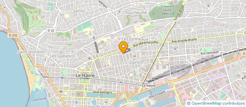 localisation de l'entreprise MADAME ANNE CHETOUI à LE HAVRE