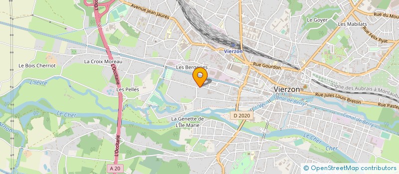 localisation de l'entreprise MADAME ANNE CHEVENNEMENT à VIERZON
