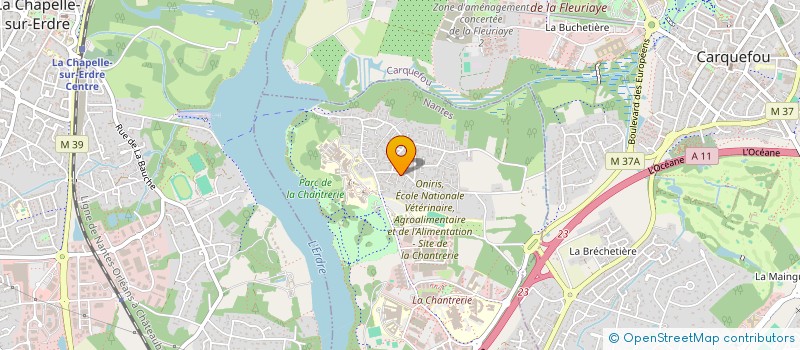 localisation de l'entreprise MADAME ANNE CHEVRIER à NANTES