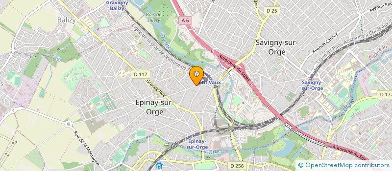 localisation de l'entreprise MADAME ANNE CHEVRIOT  EPINAY-SUR-ORGE