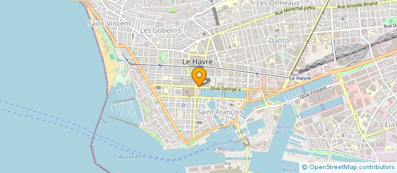 localisation de l'entreprise MADAME ANNE CHIEZE  LE HAVRE