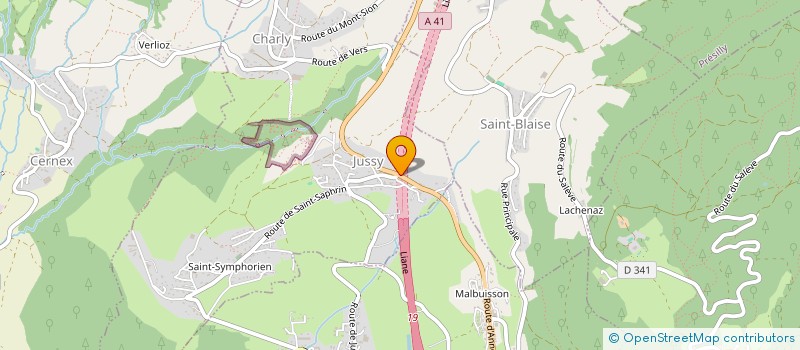 localisation de l'entreprise MADAME ANNE CHOPPY  ANDILLY