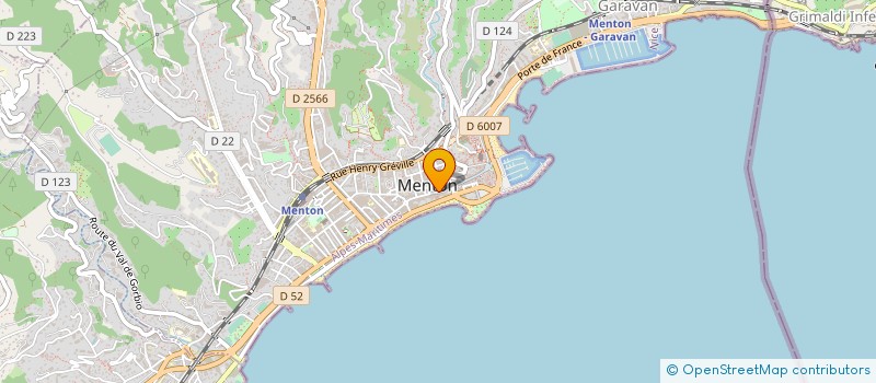 localisation de l'entreprise MADAME ANNE-CHRISTEL KALAFATIAN  MENTON