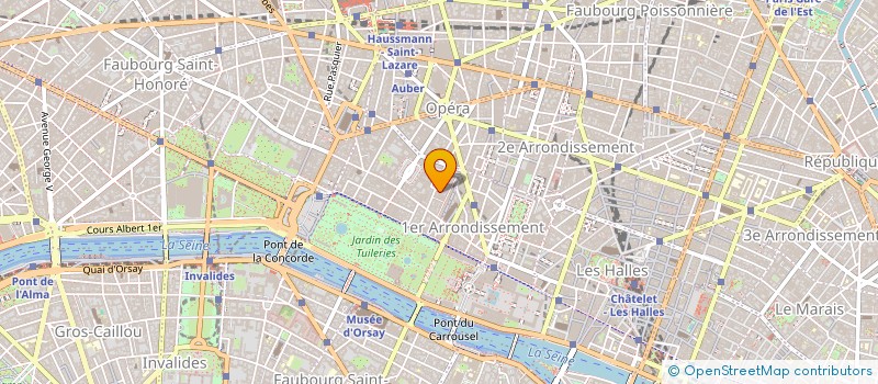localisation de l'entreprise MADAME ANNE CHRISTIN à PARIS