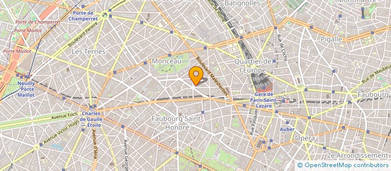 localisation de l'entreprise MADAME ANNE-CHRISTINE CHENAIS  PARIS