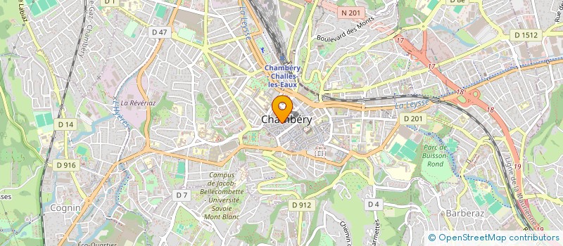 localisation de l'entreprise MADAME ANNE-CHRISTINE DIZIN à CHAMBERY