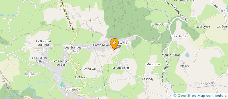 localisation de l'entreprise MADAME ANNE-CHRISTINE DUMAS à AVEIZIEUX