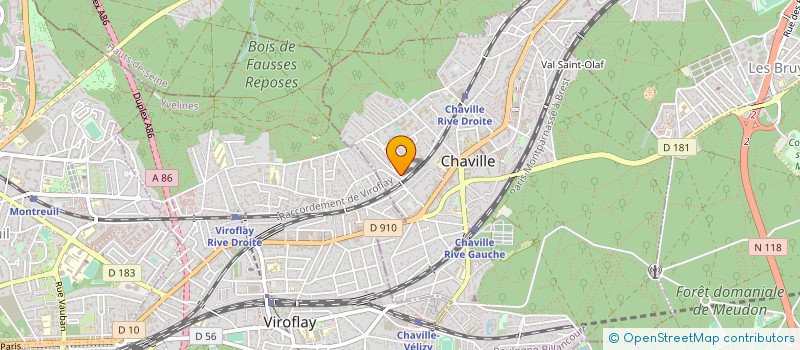 localisation de l'entreprise MADAME ANNE-CHRISTINE HUMEAU à CHAVILLE