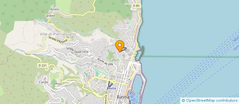 localisation de l'entreprise MADAME ANNE CHRISTINE MARFISI à BASTIA