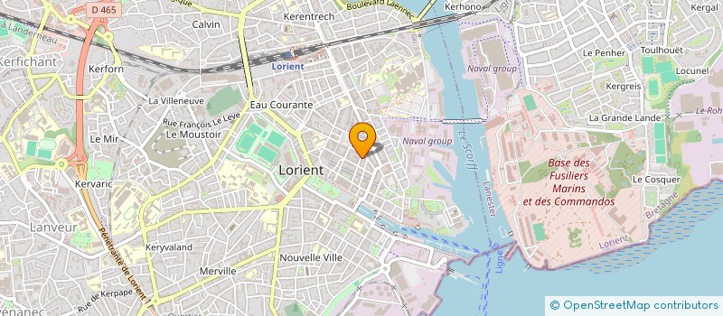localisation de l'entreprise MADAME ANNE CHRISTINE RONVEL à LORIENT