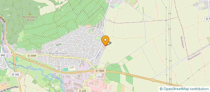 localisation de l'entreprise MADAME ANNE CICUTTA  MARLENHEIM