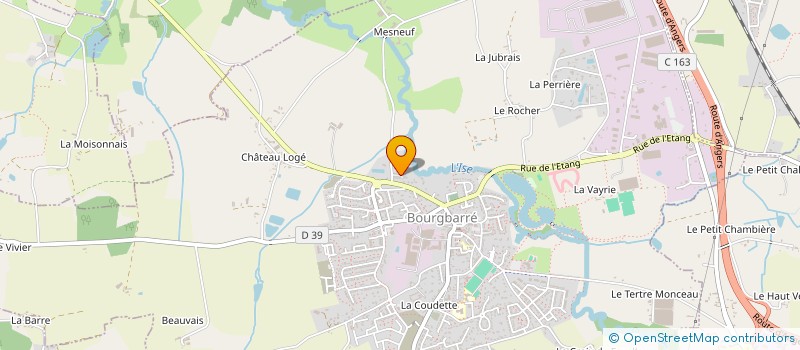 localisation de l'entreprise MADAME ANNE CILLARD à BOURGBARRE