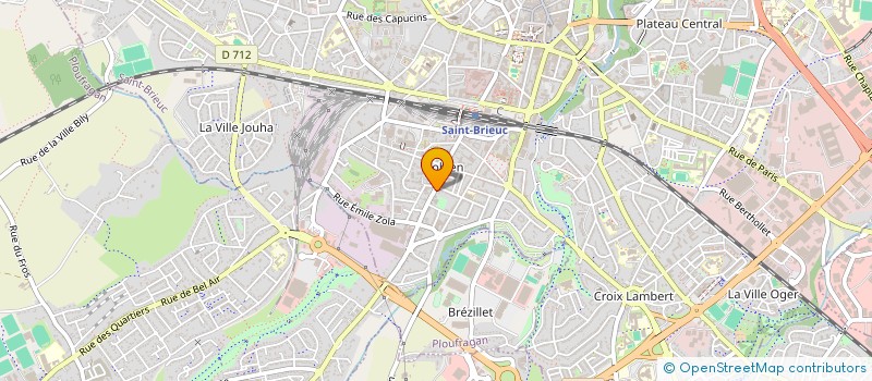 localisation de l'entreprise MADAME ANNE CITTE à SAINT-BRIEUC