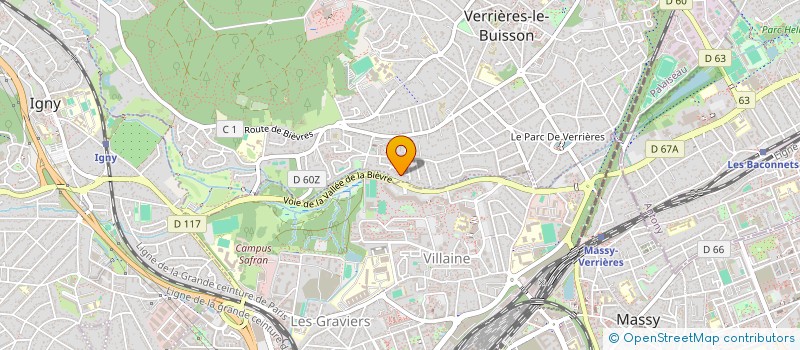 localisation de l'entreprise MADAME ANNE-CLAIRE ALBOUY à VERRIERES-LE-BUISSON