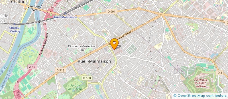 localisation de l'entreprise MADAME ANNE-CLAIRE ASSELIN DE WILLIENCOURT à RUEIL-MALMAISON