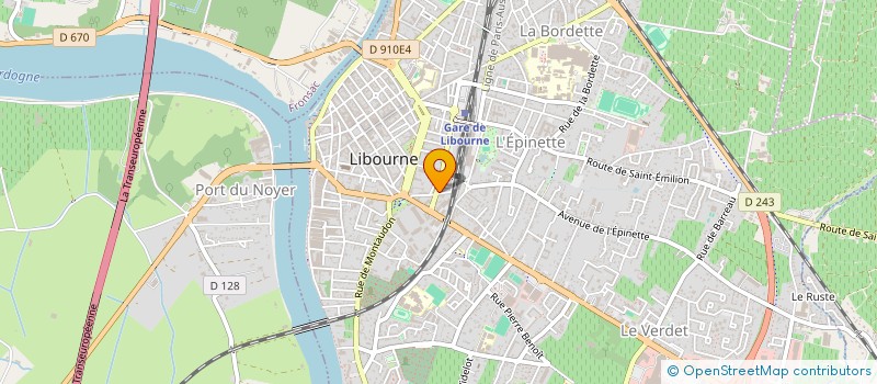 localisation de l'entreprise MADAME ANNE-CLAIRE BONNER à LIBOURNE