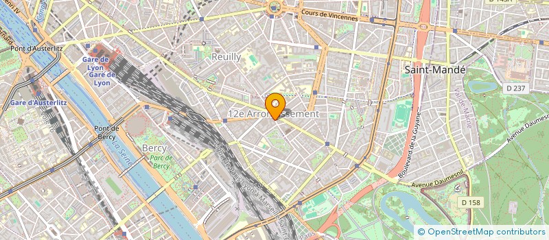 localisation de l'entreprise MADAME ANNE-CLAIRE BRIQUET  PARIS