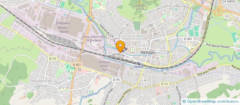 localisation de l'entreprise MADAME ANNE-CLAIRE CHATELAIN  DAMPIERRE-SUR-LINOTTE