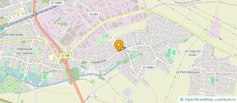 localisation de l'entreprise MADAME ANNE-CLAIRE CONSTANTINIDES  PERIGNY