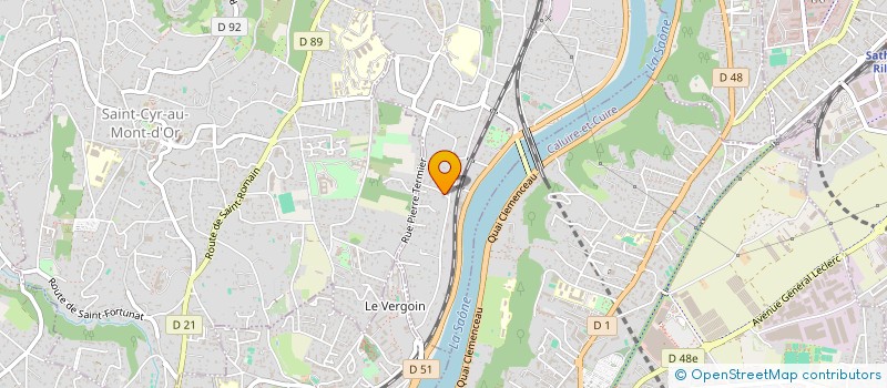 localisation de l'entreprise MADAME ANNE-CLAIRE COQUEL  COLLONGES-AU-MONT-D'OR