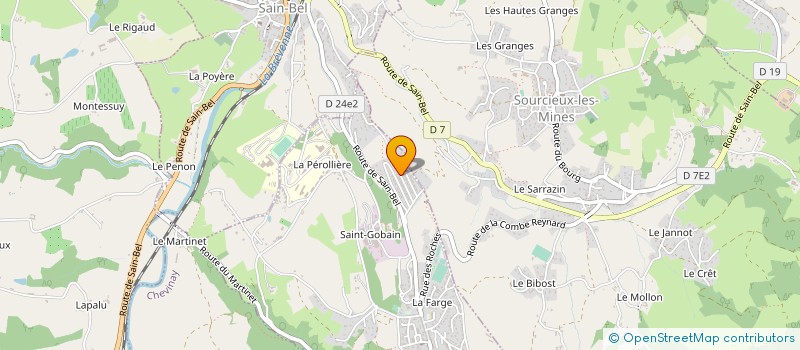 localisation de l'entreprise MADAME ANNE-CLAIRE DAMOND  BULLY