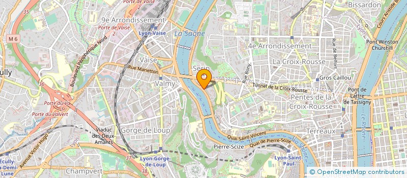 localisation de l'entreprise MADAME ANNE-CLAIRE DE RICHOUFFTZ  LYON