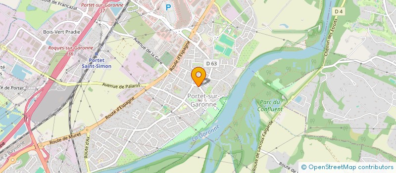 localisation de l'entreprise MADAME ANNE CLAIRE DOUMIC  PORTET-SUR-GARONNE