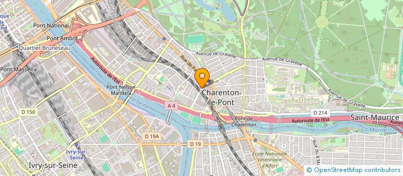 localisation de l'entreprise MADAME ANNE-CLAIRE DRIOT à CHARENTON-LE-PONT
