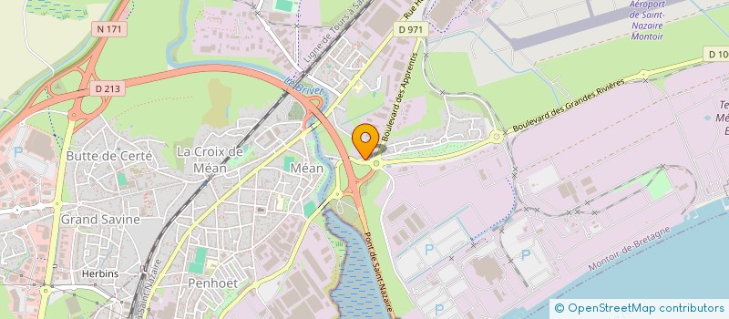 localisation de l'entreprise MADAME ANNE-CLAIRE DUPAS  MONTOIR-DE-BRETAGNE