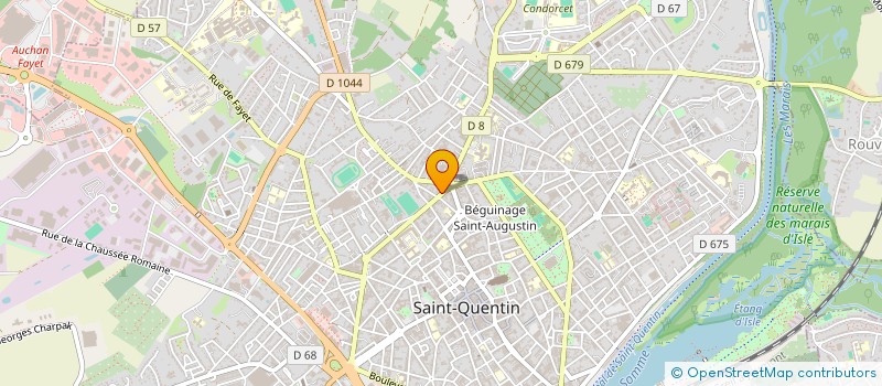 localisation de l'entreprise MADAME ANNE CLAIRE GENKIN à SAINT-QUENTIN