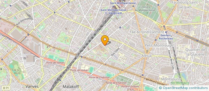 localisation de l'entreprise MADAME ANNE CLAIRE GIS COUDRET  PARIS