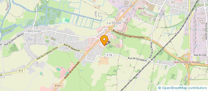 localisation de l'entreprise MADAME ANNE-CLAIRE GRAUX  BESSINES