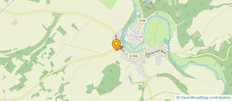 localisation de l'entreprise MADAME ANNE-CLAIRE GUENIFFEY  NOYERS