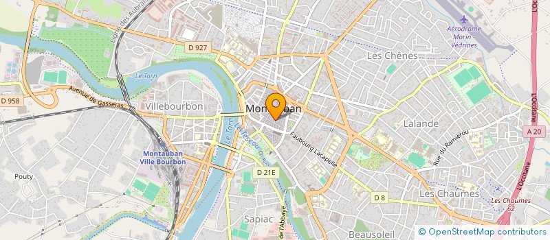 localisation de l'entreprise MADAME ANNE-CLAIRE GUNST  MONTAUBAN