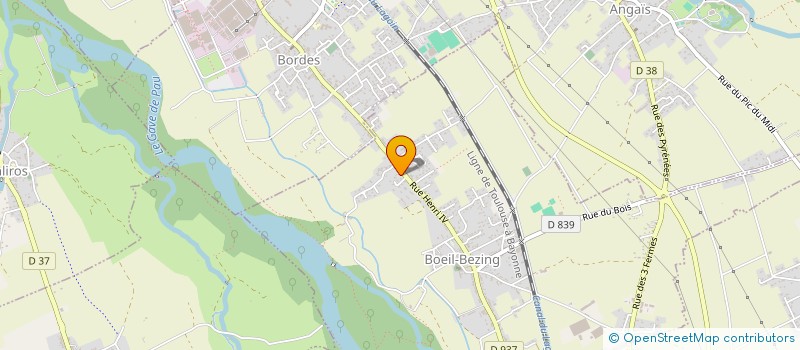 localisation de l'entreprise MADAME ANNE CLAIRE LEBON  NAY