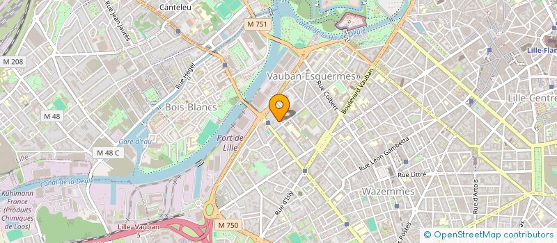 localisation de l'entreprise MADAME ANNE-CLAIRE LECONTE à LILLE