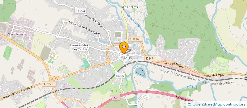 localisation de l'entreprise MADAME ANNE CLAIRE MAINGRE  LE MUY