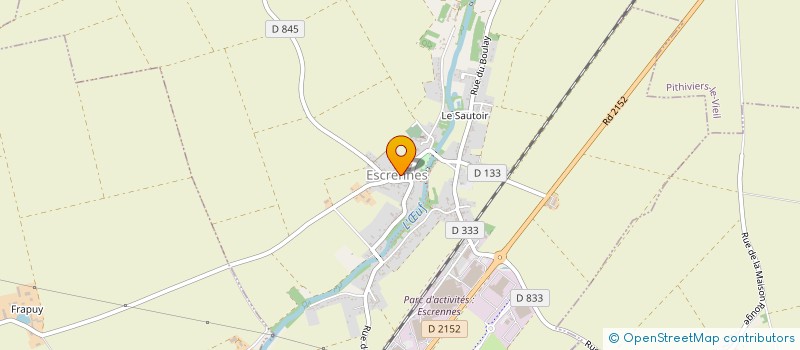 localisation de l'entreprise MADAME ANNE-CLAIRE MORET à ESCRENNES