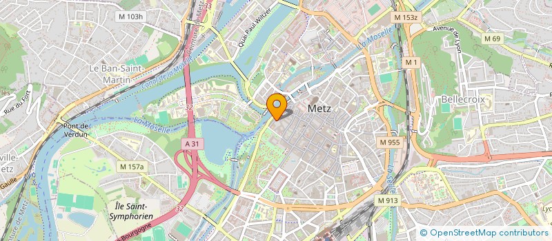 localisation de l'entreprise MADAME ANNE-CLAIRE PARMENTELAT  METZ