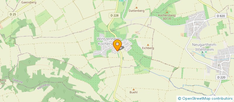 localisation de l'entreprise MADAME ANNE-CLAIRE PHILIPPON  WINTZENHEIM-KOCHERSBERG