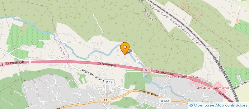 localisation de l'entreprise MADAME ANNE-CLAIRE RAPPENEAU  VENTABREN