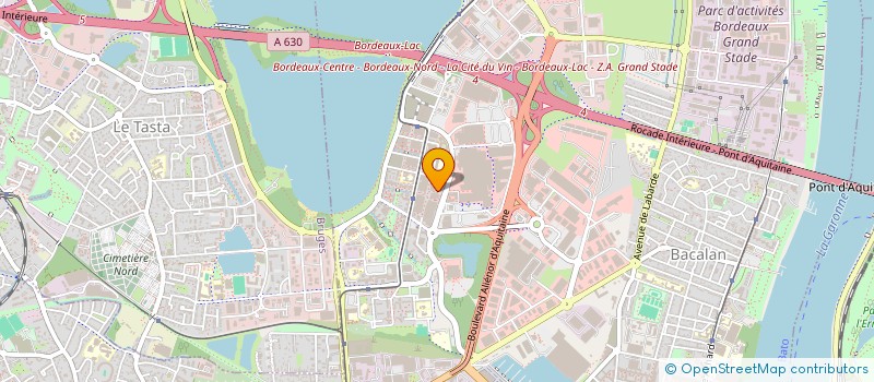 localisation de l'entreprise MADAME ANNE-CLAIRE RIFFAUD DECLERCQ  BORDEAUX