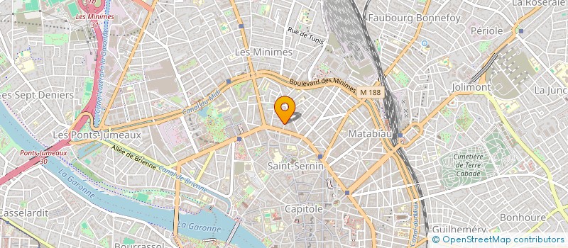localisation de l'entreprise MADAME ANNE CLAIRE ROSSI à TOULOUSE