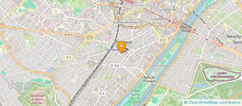 localisation de l'entreprise MADAME ANNE-CLAIRE SIMON  PUTEAUX