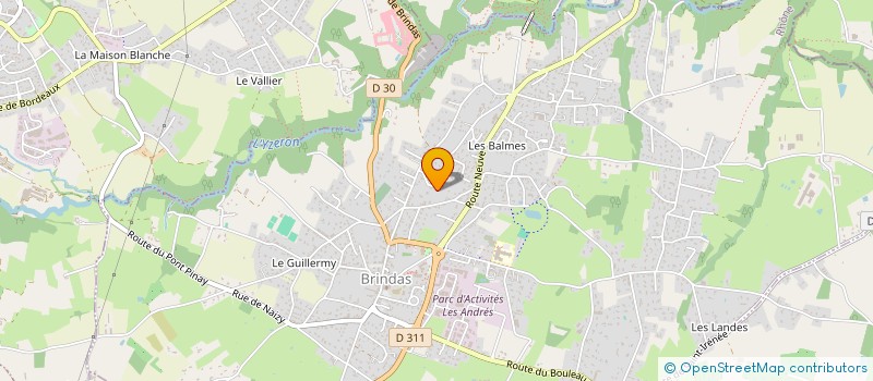 localisation de l'entreprise MADAME ANNE-CLAIRE SIPOS  BRINDAS