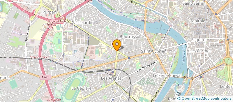 localisation de l'entreprise MADAME ANNE-CLAIRE STRZELECKI à TOULOUSE
